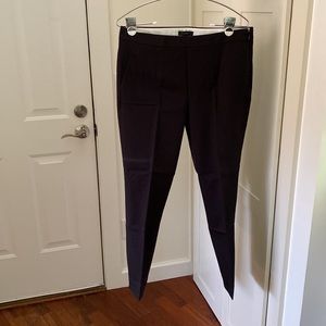 J.Crew Black Slim Leg Ankle Pants with stretch. Size 8.